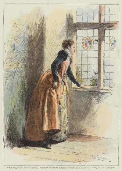 The Heart of Denise (chromolitho) af John Seymour Lucas