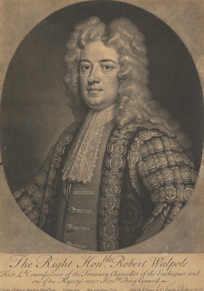 Sir Robert Walpole af John Simon