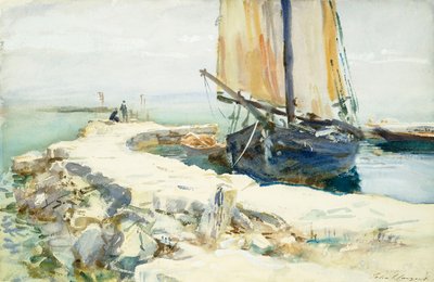 Over Gardasøen af John Singer Sargent