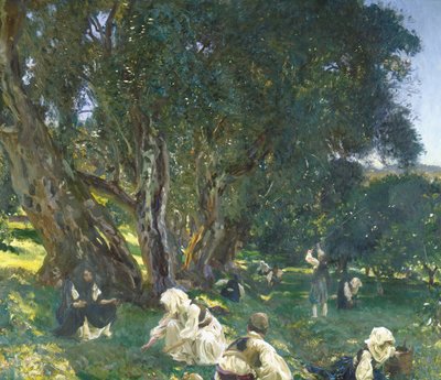 Albanske olivensamlere af John Singer Sargent