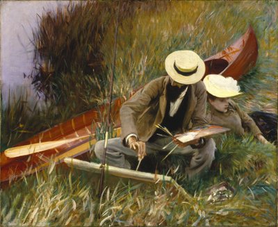 En undersøgelse i det fri af John Singer Sargent