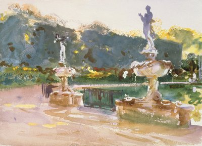 Boboli Have, ca. 1907 af John Singer Sargent