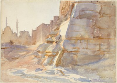 Kairo, ca. 1891. af John Singer Sargent