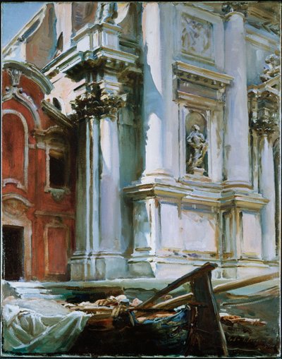 St. Stae-kirken, Venedig, 1913 af John Singer Sargent