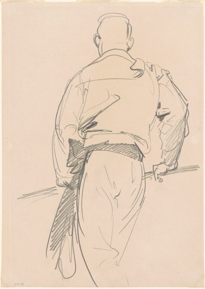 Gondolier, Venedig af John Singer Sargent