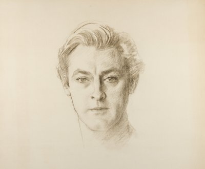 John Barrymore, 1923 (kridt på papir) af John Singer Sargent