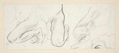 Knælende figurer af John Singer Sargent