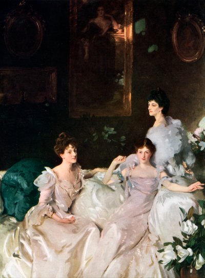 Lady Elcho, fru Tennant og fru Adeane, 1926. af John Singer Sargent