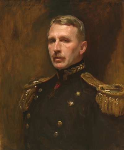 Leonard Wood af John Singer Sargent