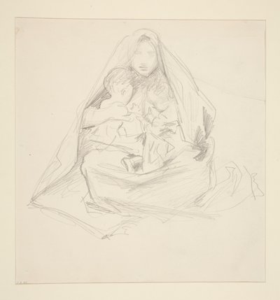 Madonna og barn af John Singer Sargent