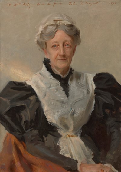 Mary Eliza Mead (n?e Mary Eliza Scribner, 1822 af John Singer Sargent