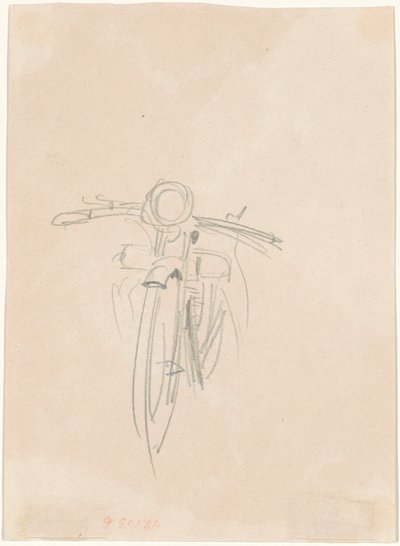 Motorcykel [verso] af John Singer Sargent