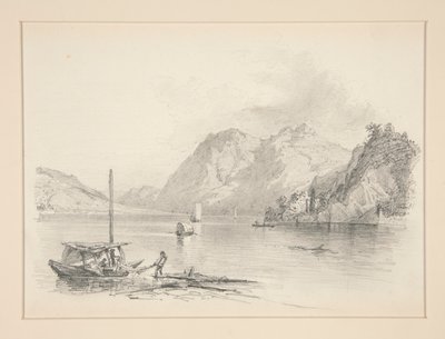 Bjergsø af John Singer Sargent