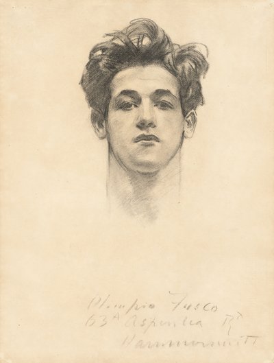 Olimpius Fuscus, ca. 1900-1910. af John Singer Sargent