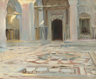 Pavement, Cairo af John Singer Sargent