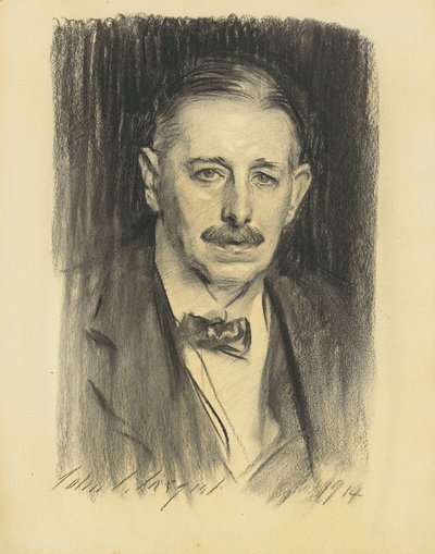 Portræt af Horatio P. Symonds af John Singer Sargent