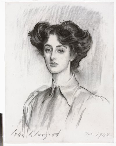 Portræt af Lady Elsie Meyer, februar 1908 af John Singer Sargent