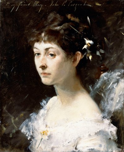 Portræt af Mary Turner Austin, ca. 1878 af John Singer Sargent