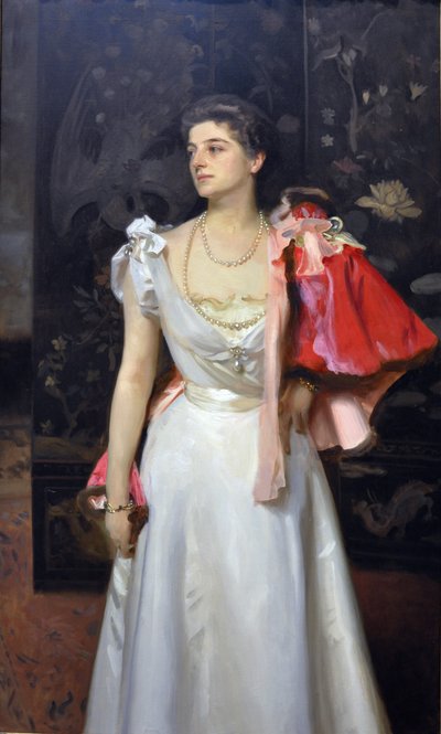 Portræt af prinsesse Sophie Illarionovna Demidoff 1871-1953, født Vorontsova-Dashkova, 1895-1897 af John Singer Sargent