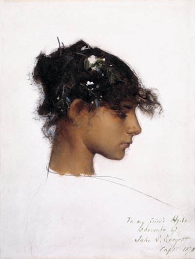 Rosina Ferrara, leder af en Capri -pige af John Singer Sargent