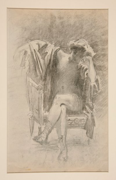 Siddende figur af John Singer Sargent