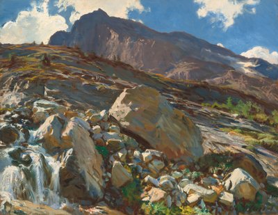 Simplon Pass af John Singer Sargent