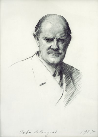 Sir Hugh Percy Allen, 1925 af John Singer Sargent