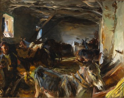 Stald i Cuenca, 1903. af John Singer Sargent