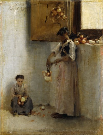 Strengeløg, c.1882 af John Singer Sargent