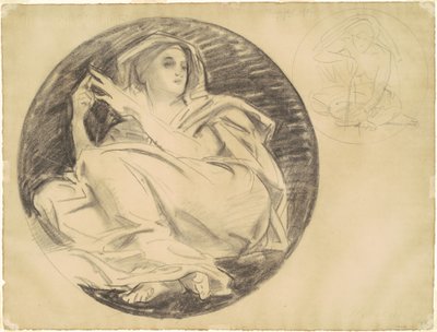 Studier til "Astronomi" af John Singer Sargent
