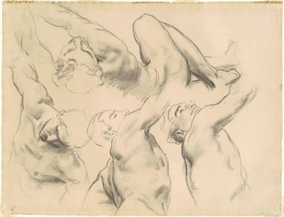 Studier til "Himlen" og "Helvede" af John Singer Sargent