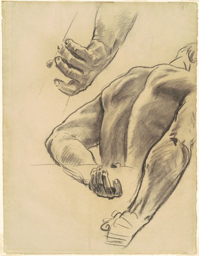 Studier til "Judgment" af John Singer Sargent