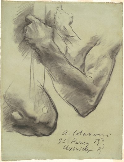 Studier til "Religionens triumf" af John Singer Sargent