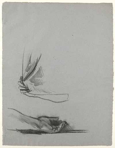 Studier af hænder af John Singer Sargent