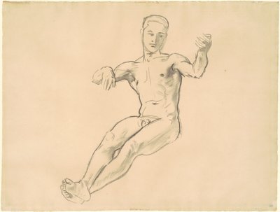 Studie for Arion, 1919-1920. af John Singer Sargent