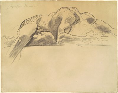Studie for helvede, 1903-1916. af John Singer Sargent