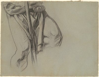 Studie af Adam til "Rosekransens femten mysterier" af John Singer Sargent