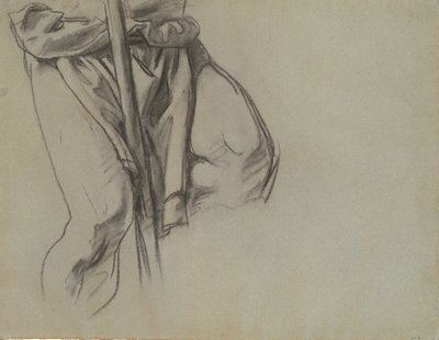 Studie af Adam til rosenkransens femten mysterier, 1903-1916. af John Singer Sargent