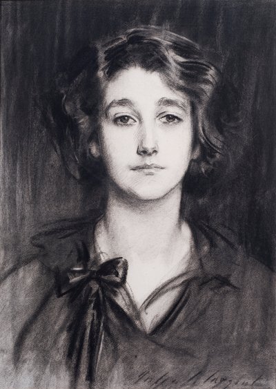 Sybil Sassoon (kul på papir) af John Singer Sargent