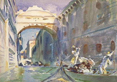 Sukkenes bro, ca. 1905-08 (wc på papir) af John Singer Sargent