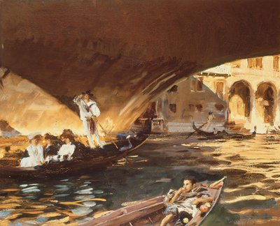 Rialto, Venedig af John Singer Sargent