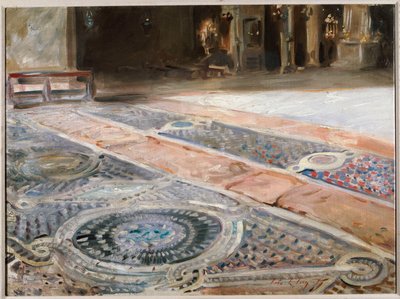Venetiansk interiør af John Singer Sargent