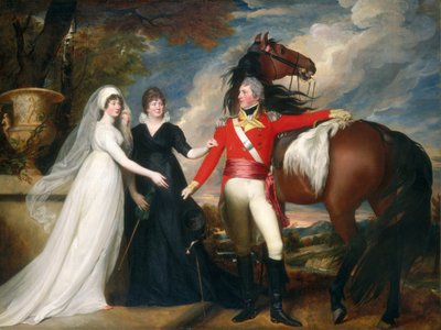 Oberst William Fitch og hans søstre Sarah og Ann Fitch af John Singleton Copley
