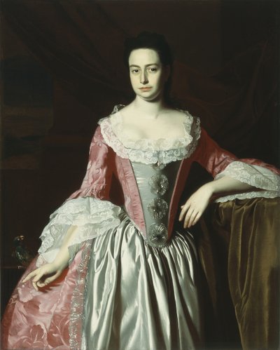 Eunice Dennie Burr af John Singleton Copley