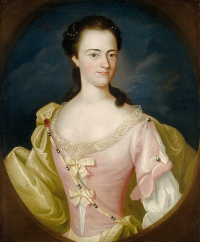 Jane Browne, 1756. af John Singleton Copley