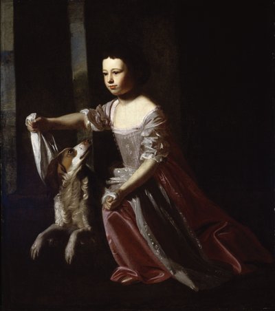 Mary Elizabeth Martin af John Singleton Copley