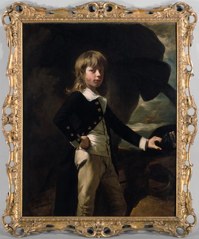 Midshipman Augustus Brine, 1782 af John Singleton Copley