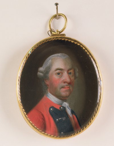 Miniatureportræt af Sir John St. Clair af John Singleton Copley