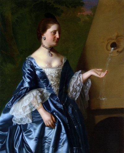 Fru Alice Hooper, ca. 1763 af John Singleton Copley
