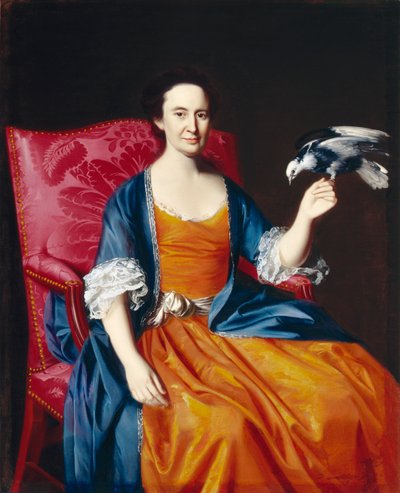 Fru Benjamin Hallowell, 176667 af John Singleton Copley